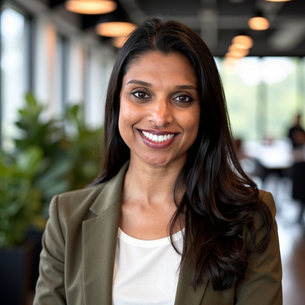 Portrait of Suzanne Perakathu, APRN, PMHNP-BC